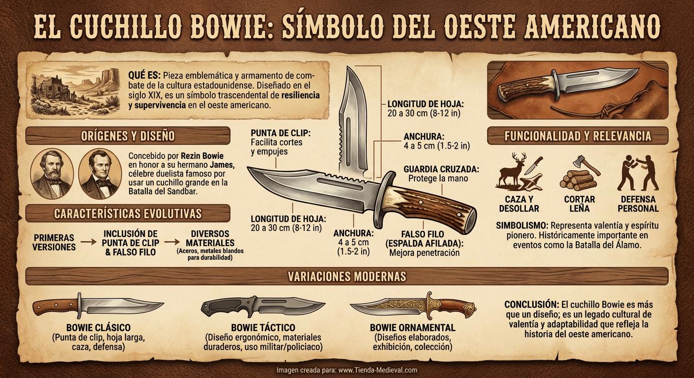 ¿Qué es un Cuchillo Bowie?