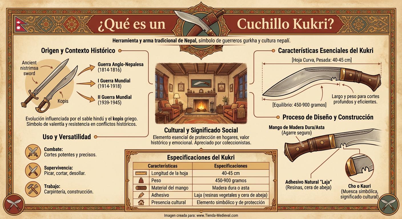 ¿Qué es un Cuchillo Kukri?
