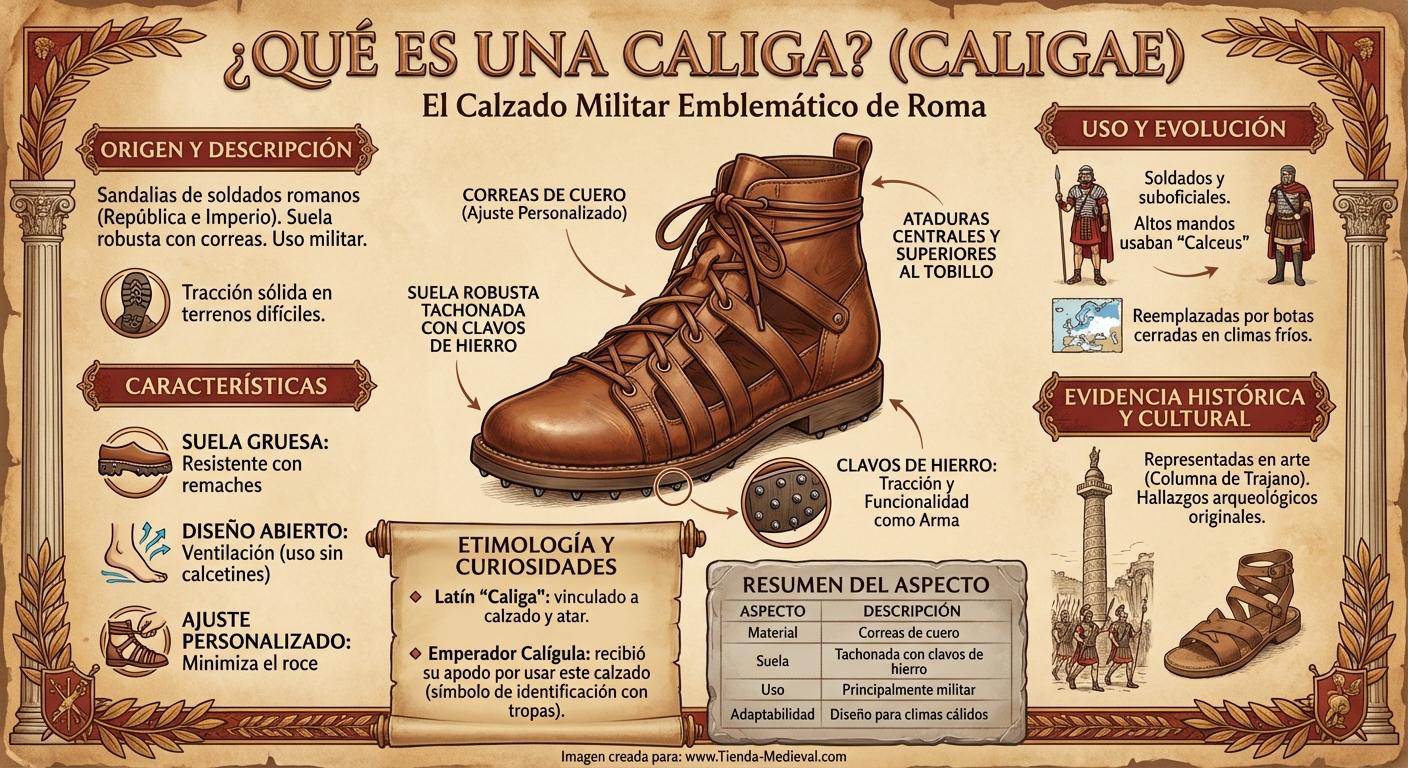 ¿Qué es una Caliga?