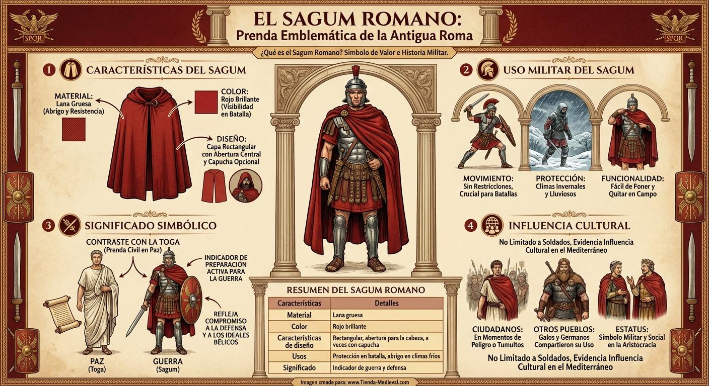 ¿Qué es el Sagum Romano?