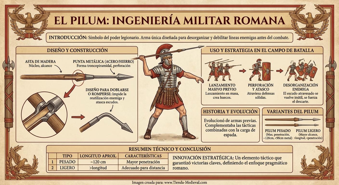 ¿Qué es un Pilum?