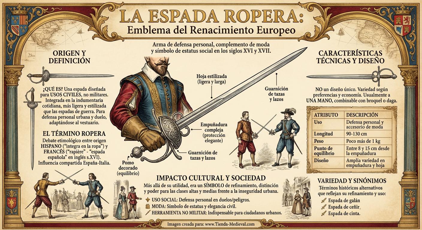 ¿Qué es una Espada Ropera?