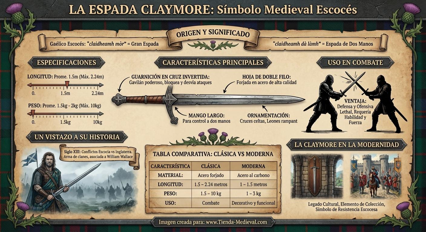 ¿Qué es la Espada Claymore?