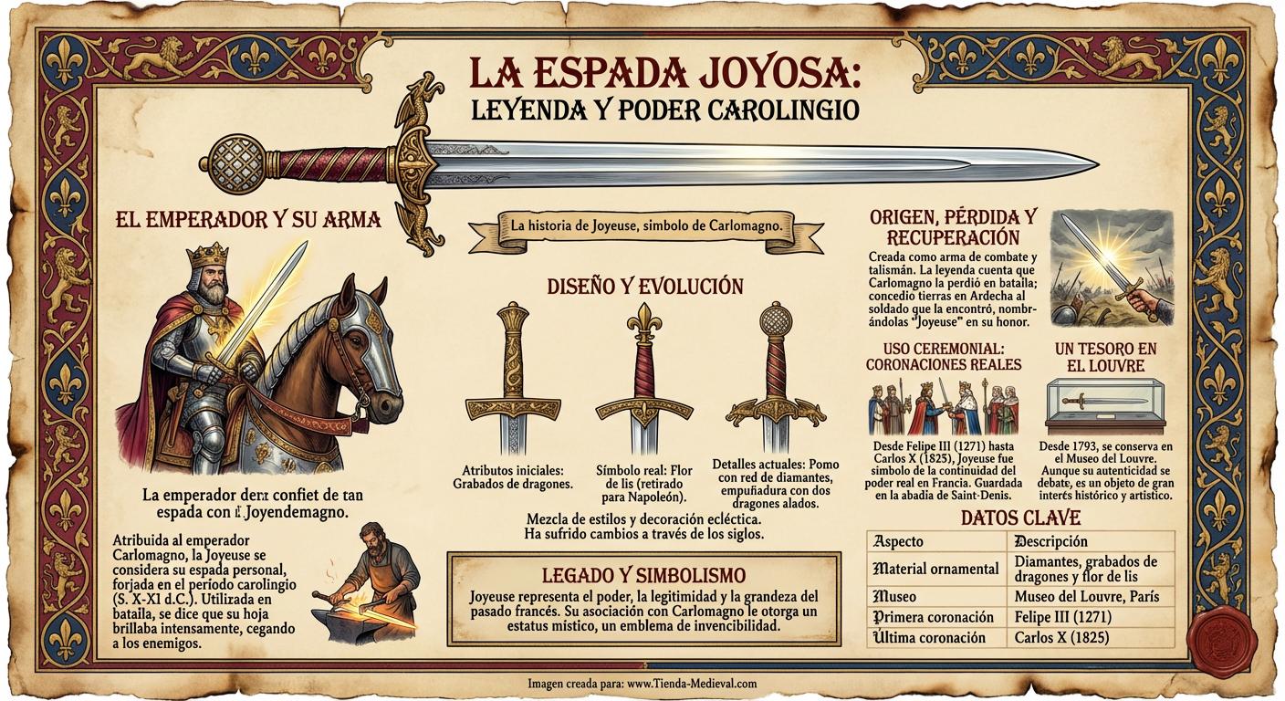 ¿De quién fue la Espada Joyosa?