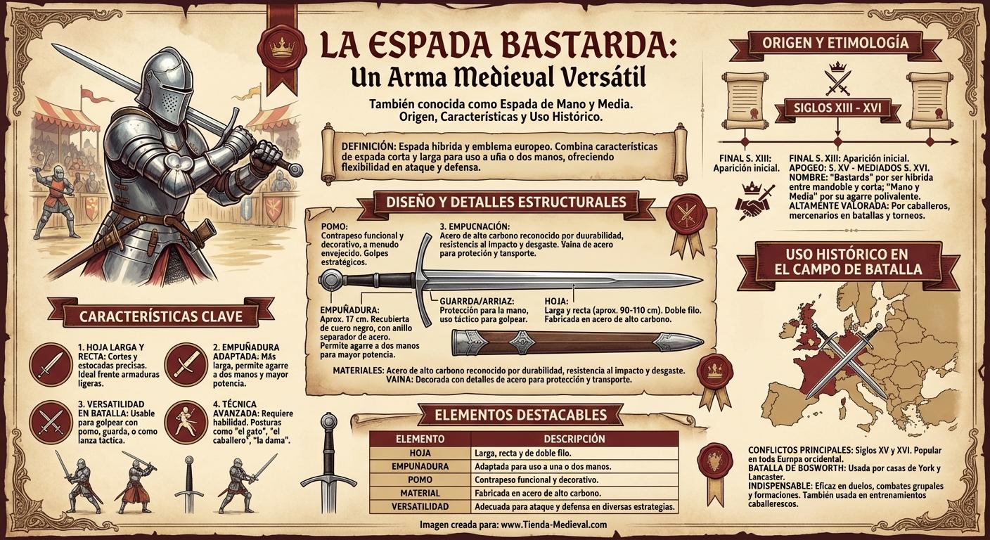 ¿Qué es una Espada Bastarda?