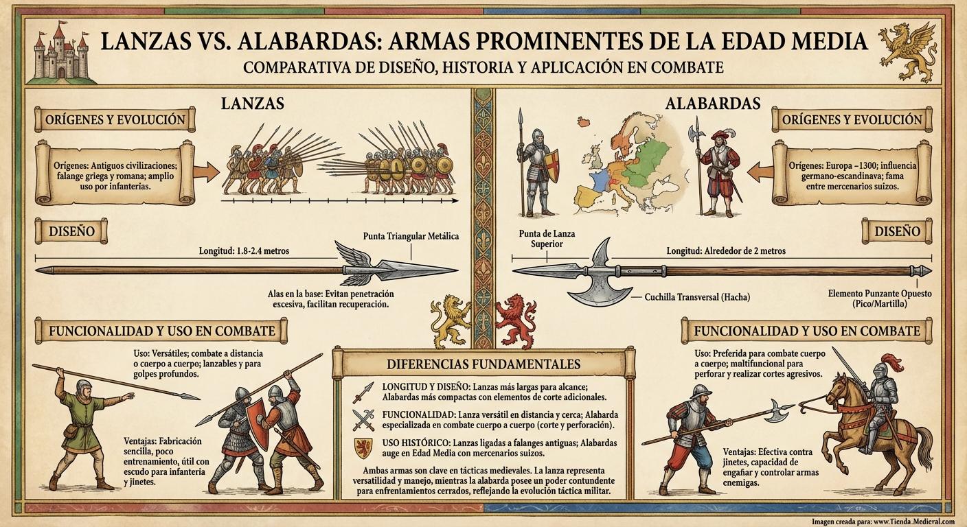 Lanzas Vs. Alabardas
