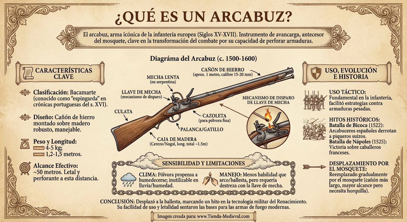 ¿Qué es un Arcabuz?