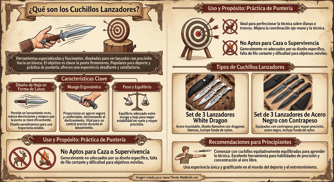 ¿Qué son los Cuchillos Lanzadores?